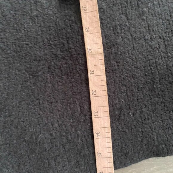 LOFT Black Wool Duster Jacket - Picture 7 of 9